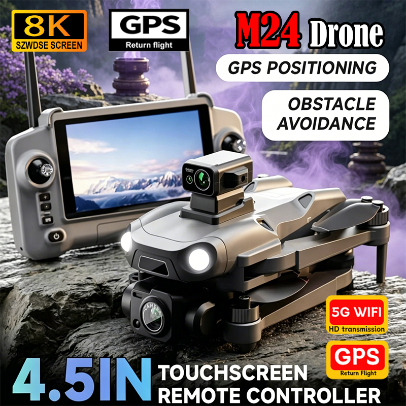 Drone Top Rc - 2025 New M24 Drone 1080P HD
