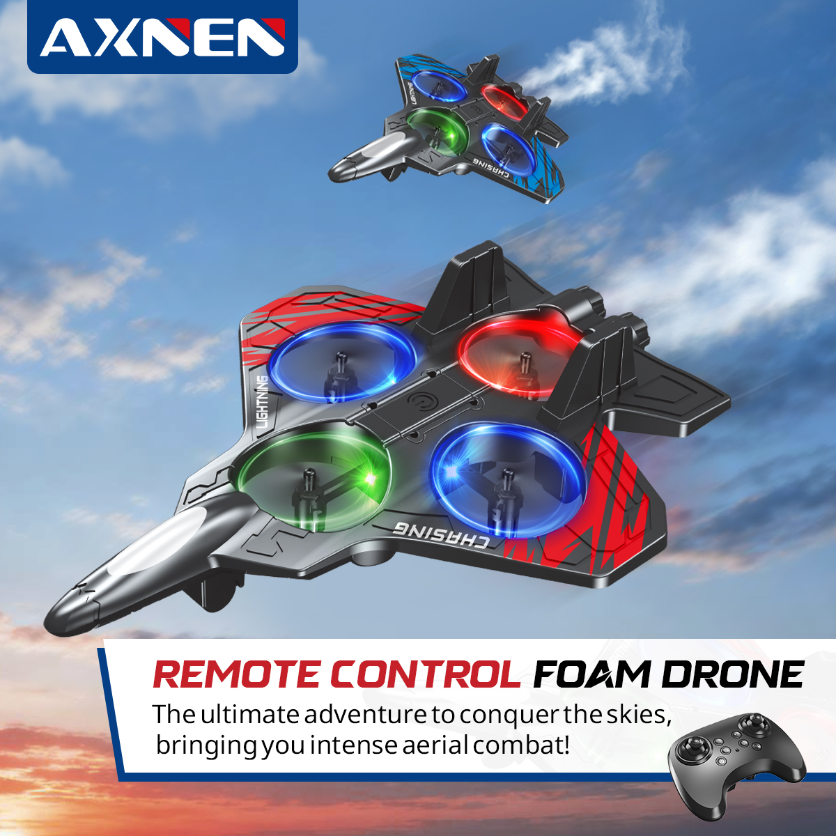 Drone Top Rc - AXNEN New E72 Foam Aircraft Stunt