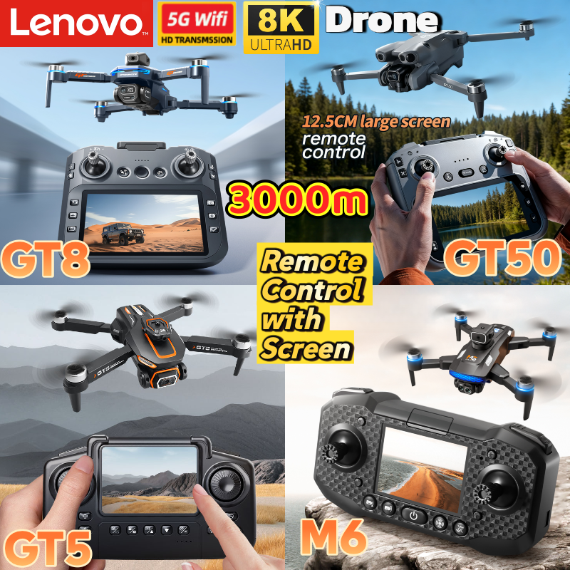 Drone Gt8 Rc - Lenovo Drone 8K Camera GT8 GT50