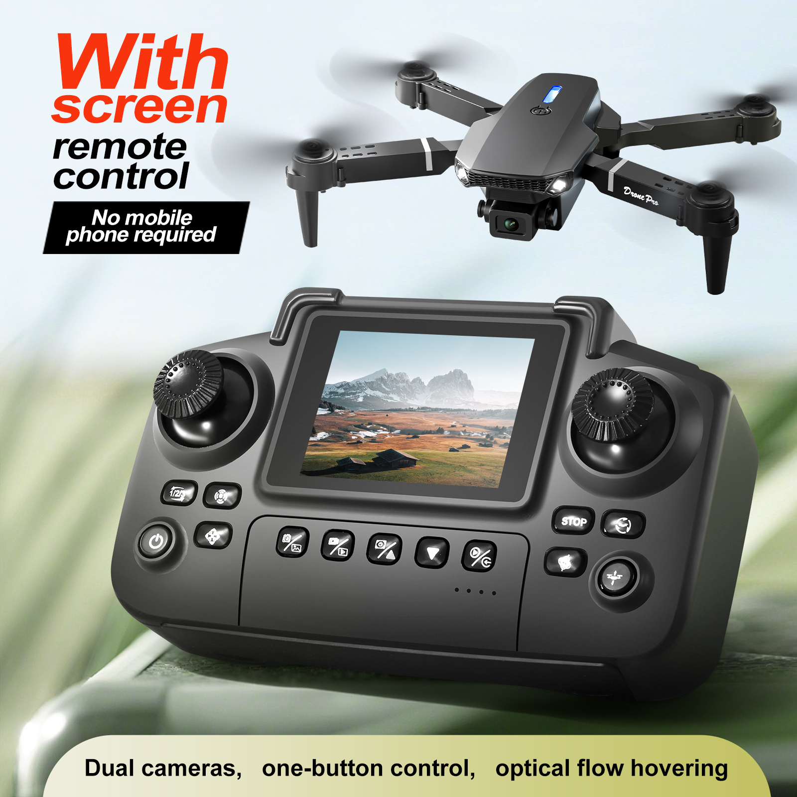 Drone Rc Helicopter With Camera - 2025 New E88 E99 Upgraded Drone