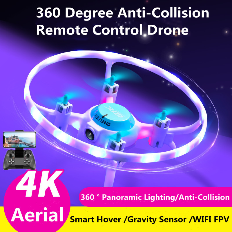 Drone Smart Rc - 4K Aerial WIFI FPV 360° Panoramic