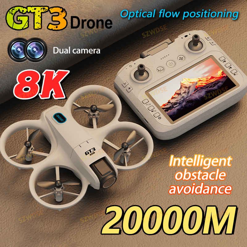 Drone Rc Mini - New GT3 With Screen Mini Drone
