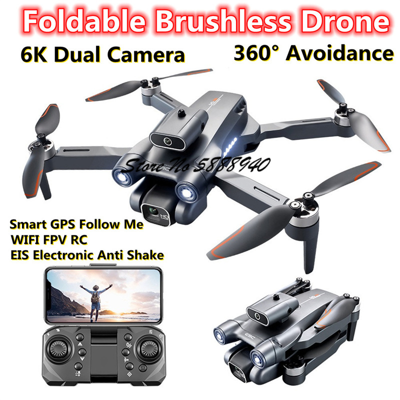 6K Optical Flow Brushless Fold – Drone S1S Rc Quadcopter recenzja i cena