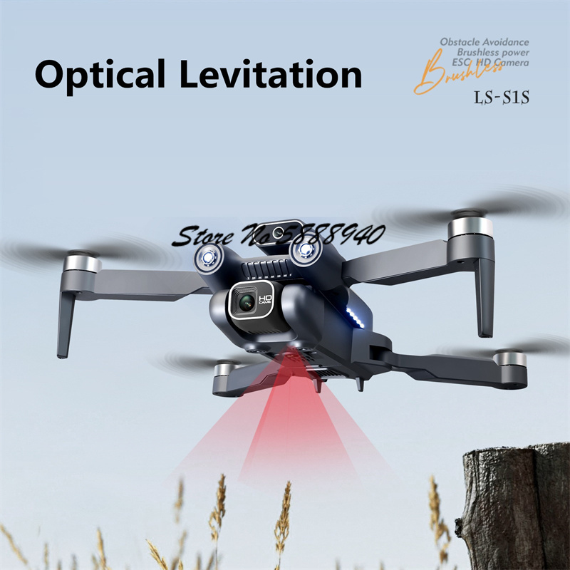 6K Optical Flow Brushless Fold – Drone S1S Rc Quadcopter recenzja i cena