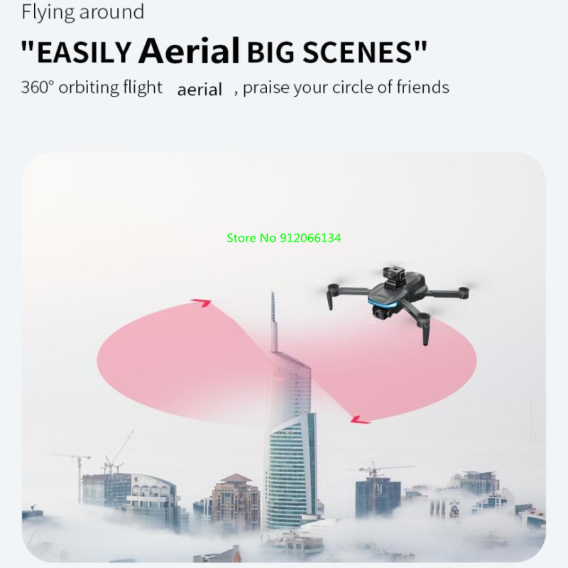 4K ESC 360° Obstacle Avoidance – Drone Smart Rc recenzja i cena
