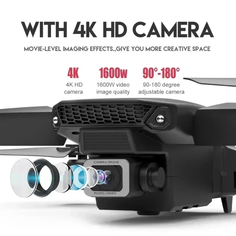 E88 pro RC Drone WIFI FPV with – Drone Rc E88 Pro recenzja i cena