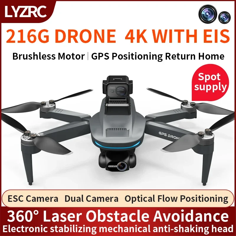 L200 PRO MAX Drone 4K 2-Axis P – Drone Rc Helicopter With Camera recenzja i cena