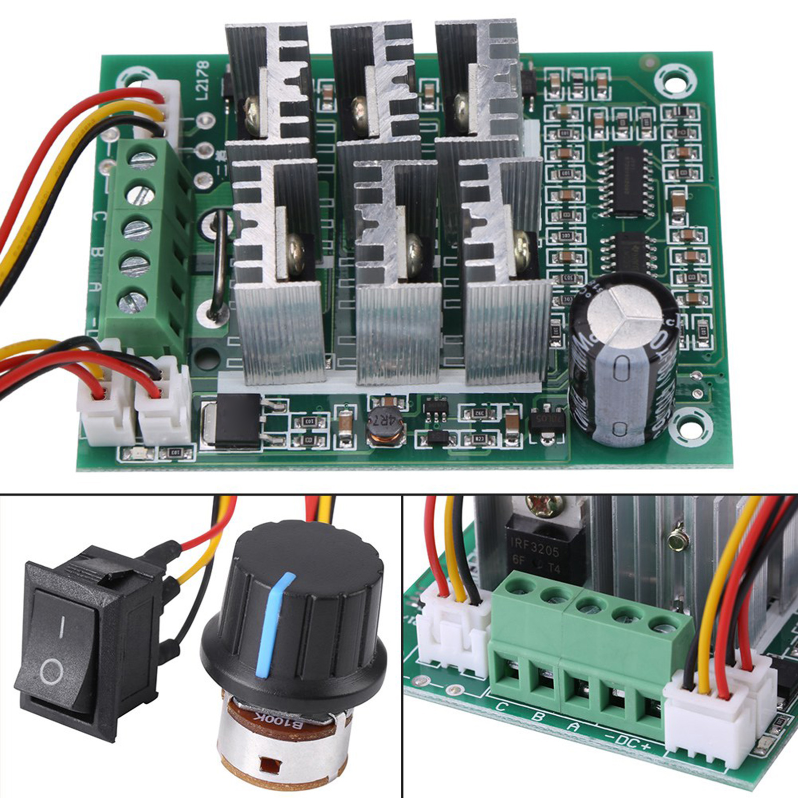 Motor Speed Switch DC 5V‑36V 1 – Brushless Motor recenzja i cena