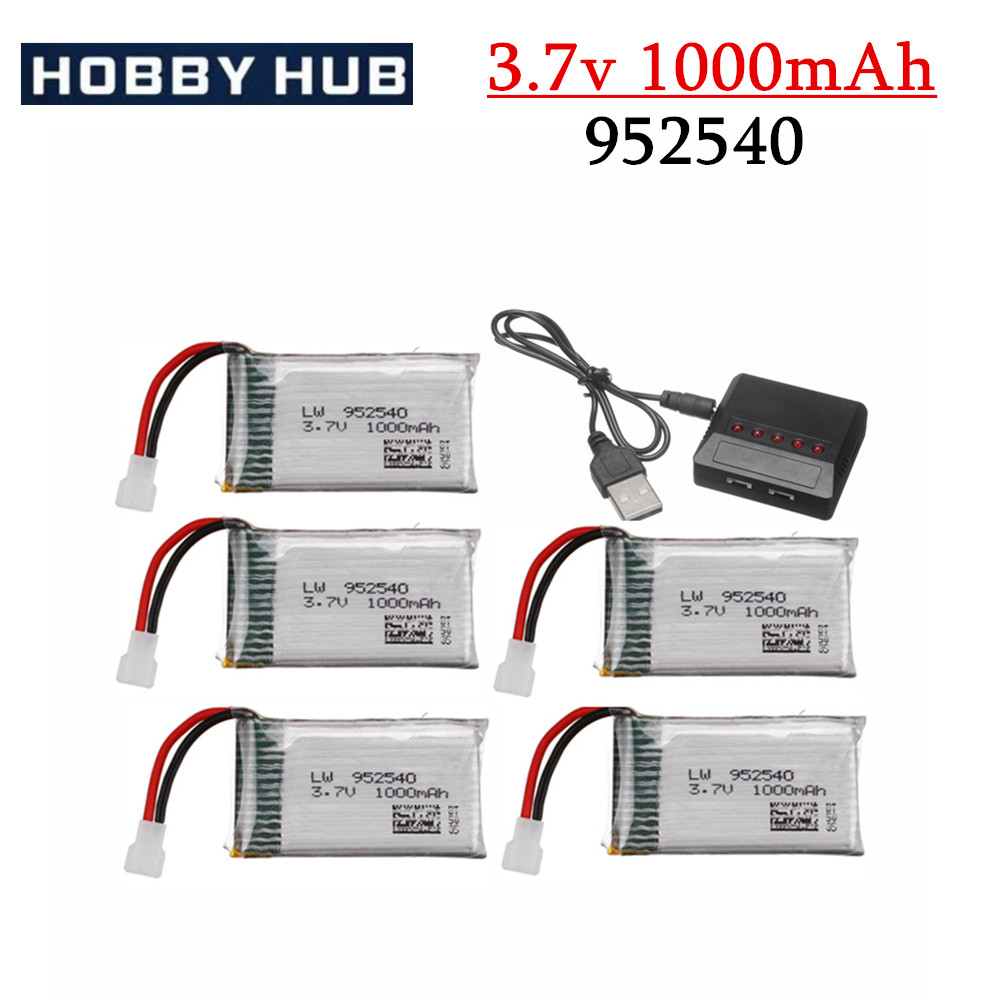 Upgraded 3.7V 1000mAh 25c Lipo – Drone Mjx Rc recenzja i cena