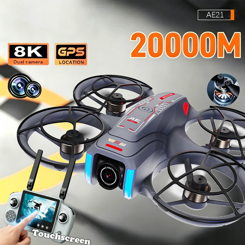 Upgrade AE21 Aerial Drone 8K H – Drone Rc Helicopter With Camera recenzja i cena