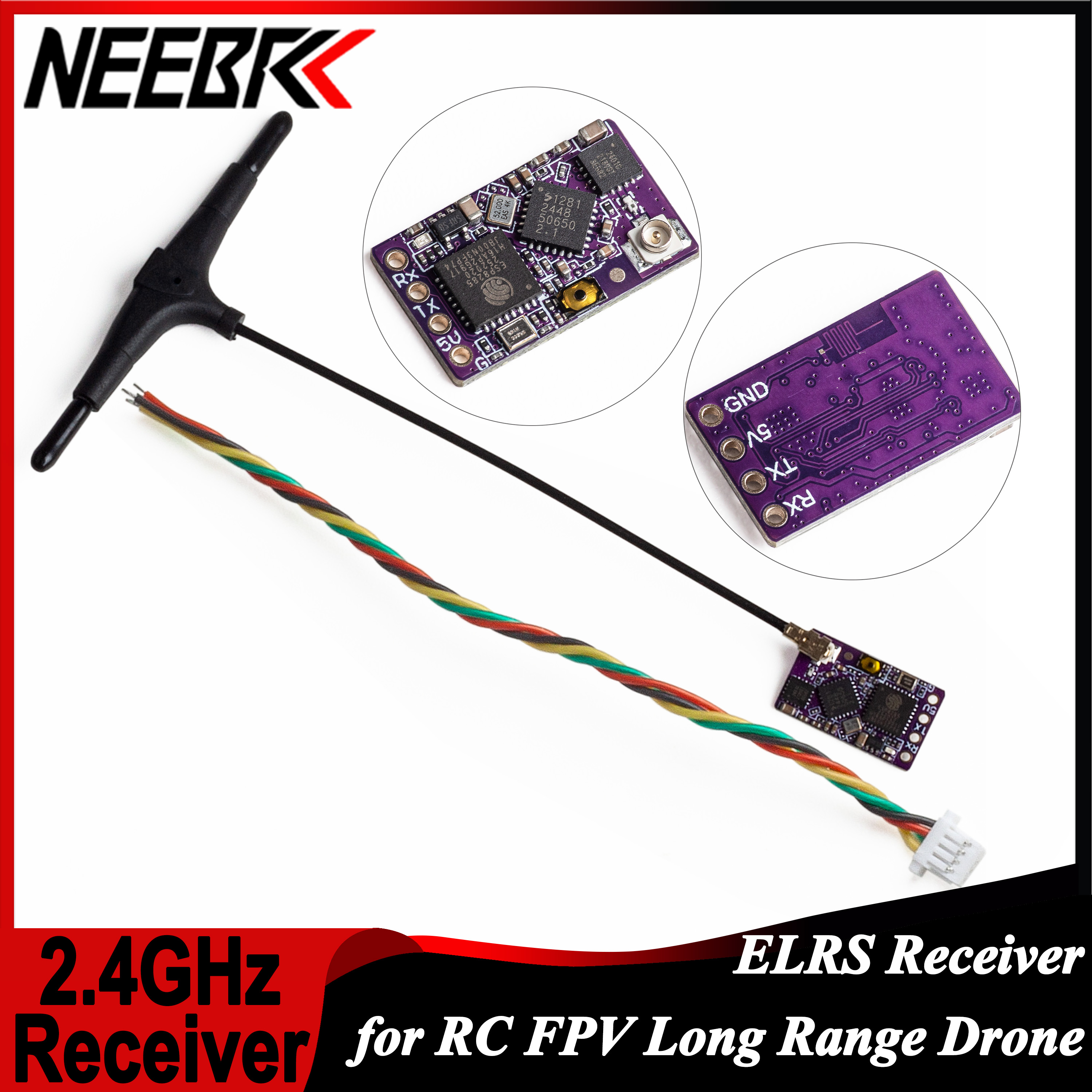 1/2/5/10PCS ELRS 2.4GHz RX Lon – Drone Rc Mini recenzja i cena