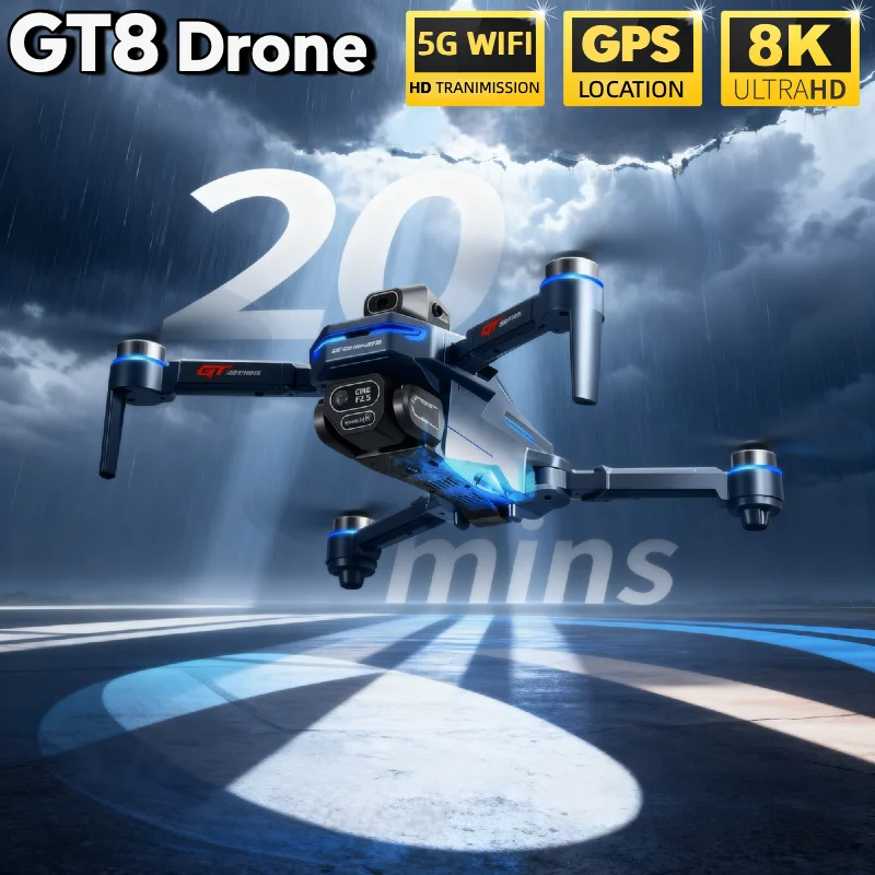 HOT For LSRC GT8 Drone 4K Prof – Drone Gt8 Rc recenzja i cena