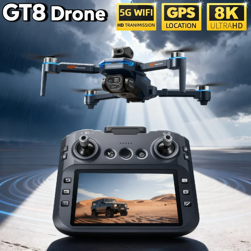 HOT For LSRC GT8 Drone 4K Prof – Drone Gt8 Rc recenzja i cena