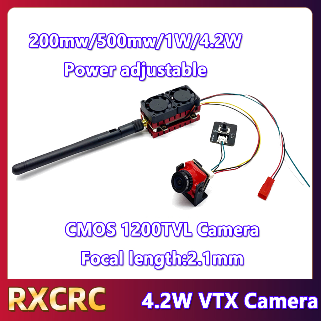 RXCRC 5.8G 48CH 4.2W High Powe – Fpv Drone Camera recenzja i cena