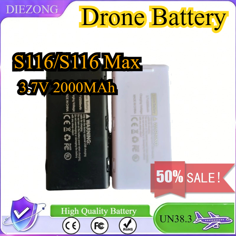 3.7V 2000MAh Battery for S116  – Drone Rc S116 recenzja i cena