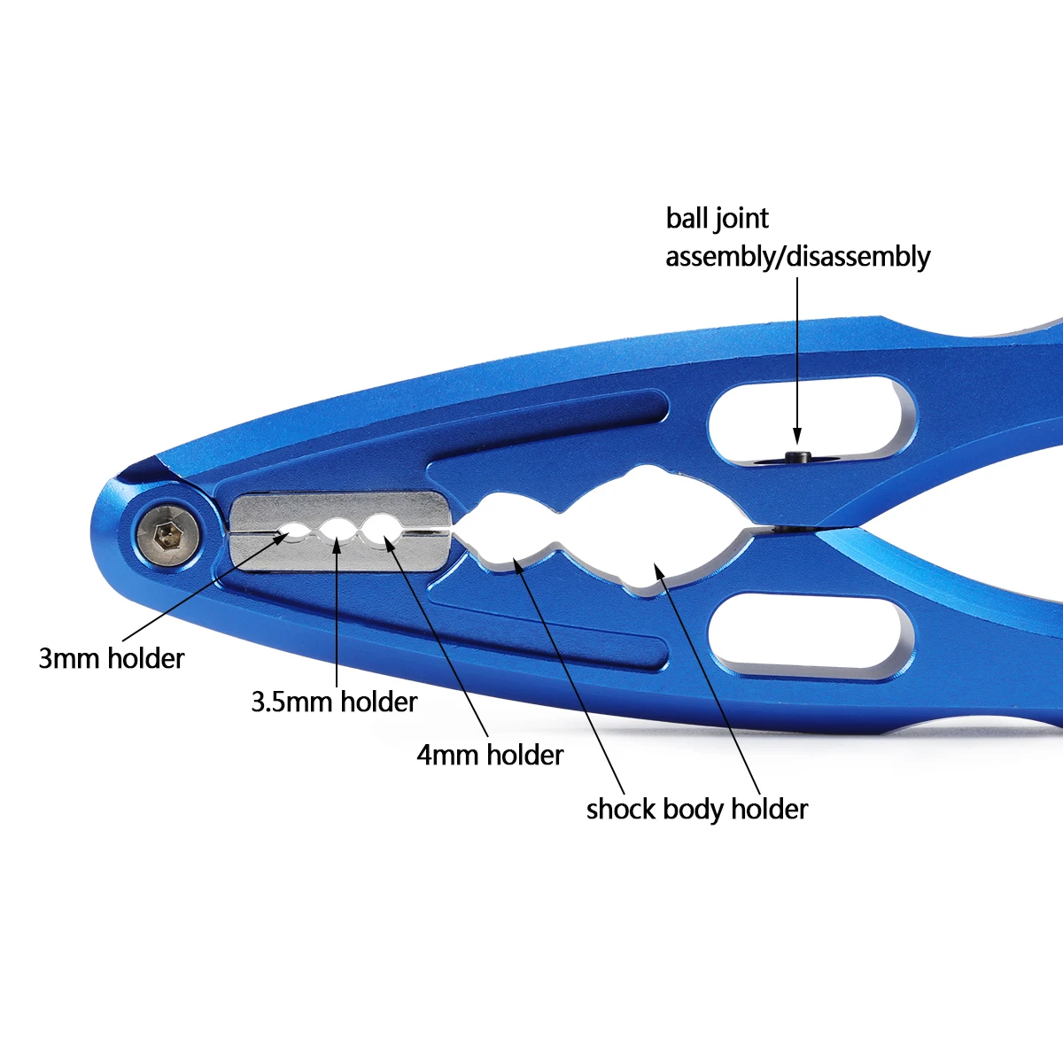 Aluminum CNC Pliers Pivot Ball – Drone Rc Holder recenzja i cena