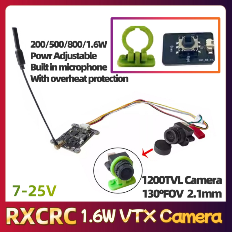 RXCRC 5.8G Module 48CH 1.6W VT – Fpv Drone Camera recenzja i cena