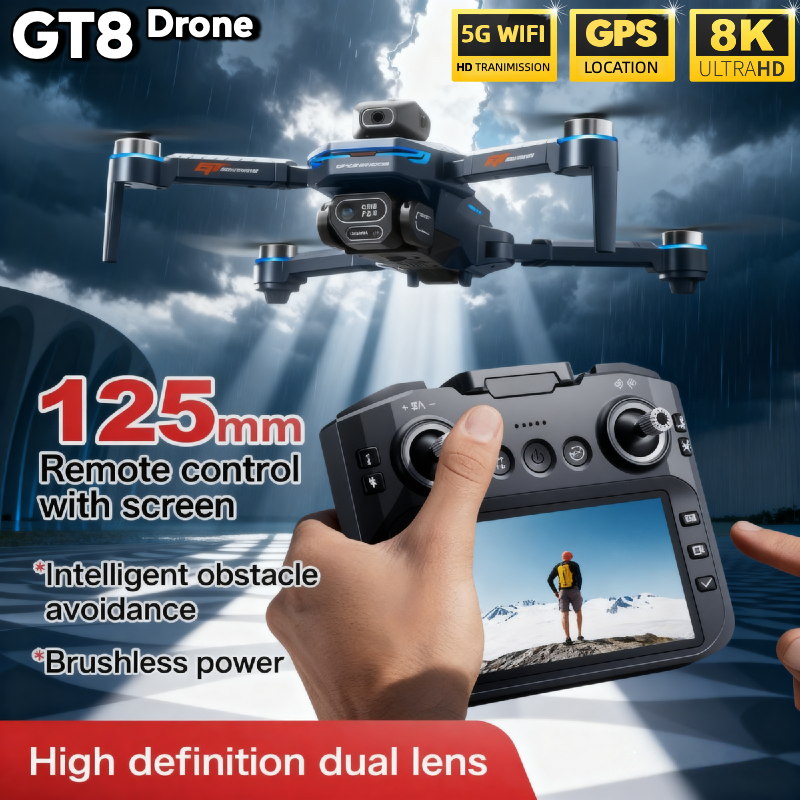 For Genuine GT8 Drone 4K Profe – Drone Gt8 Rc recenzja i cena