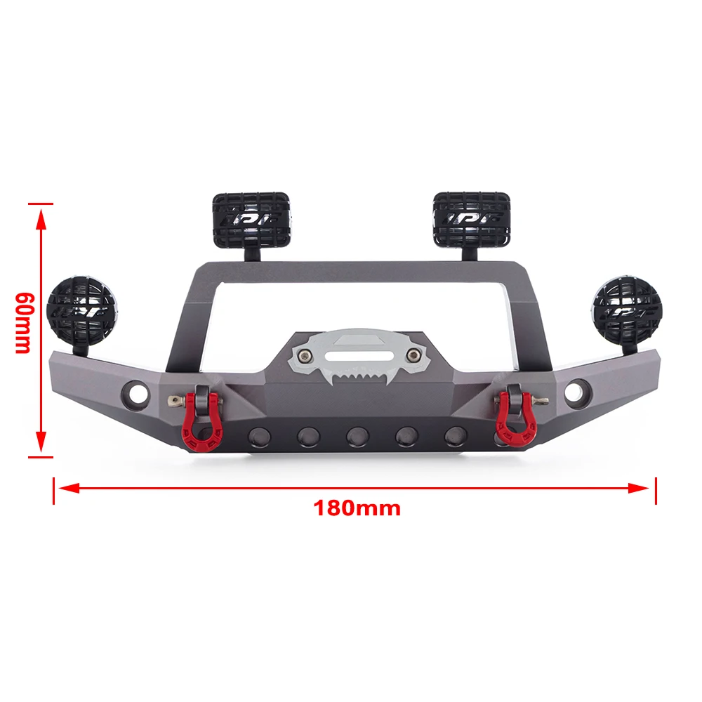 Metal Front Bumper with LED Li – Drone Shahed Rc recenzja i cena