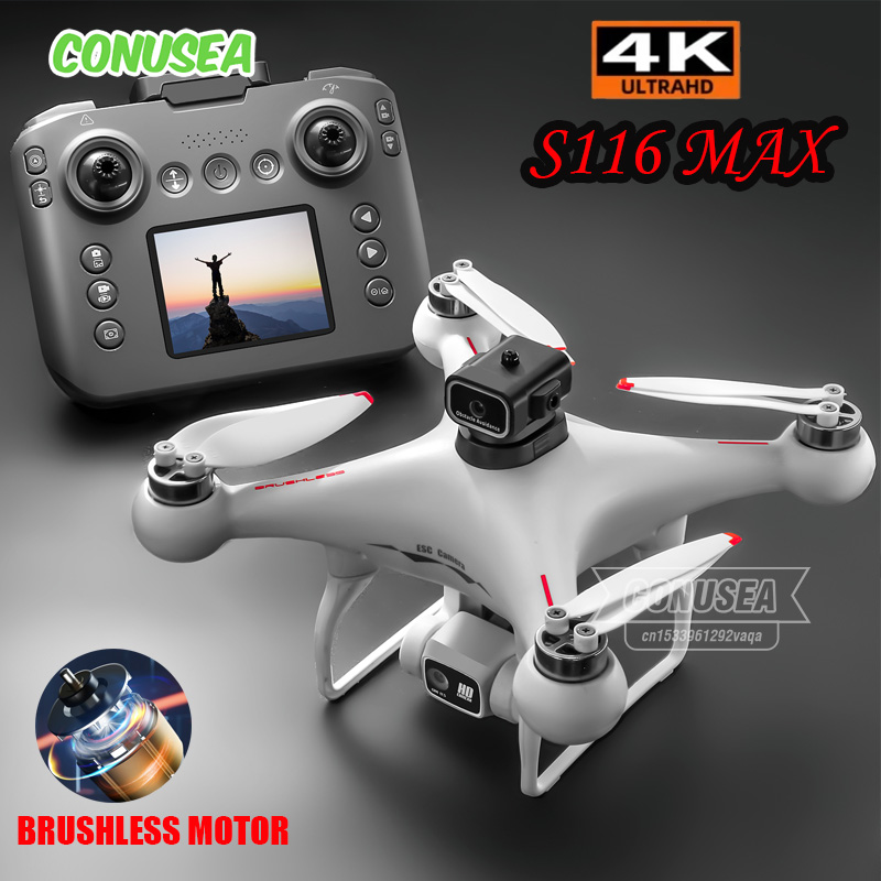 S116 Max Drone 4K Professional – Drone Rc S116 recenzja i cena
