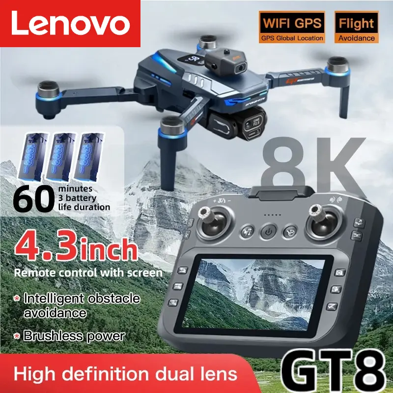 Lenovo GT8 Drone 8K Profession – Drone Gt8 Rc recenzja i cena