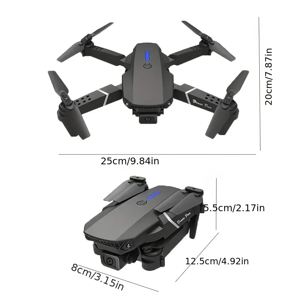 Professional Drone E88 4K Wide – Drone Top Rc recenzja i cena
