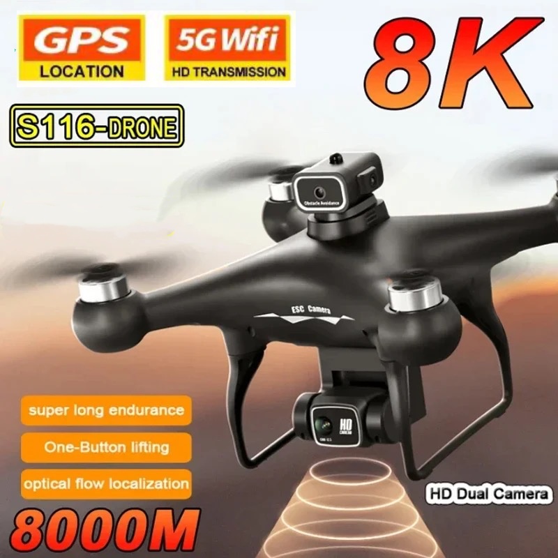 2025 Drone S116 MAX Elf 4K HD  – Drone Rc S116 recenzja i cena