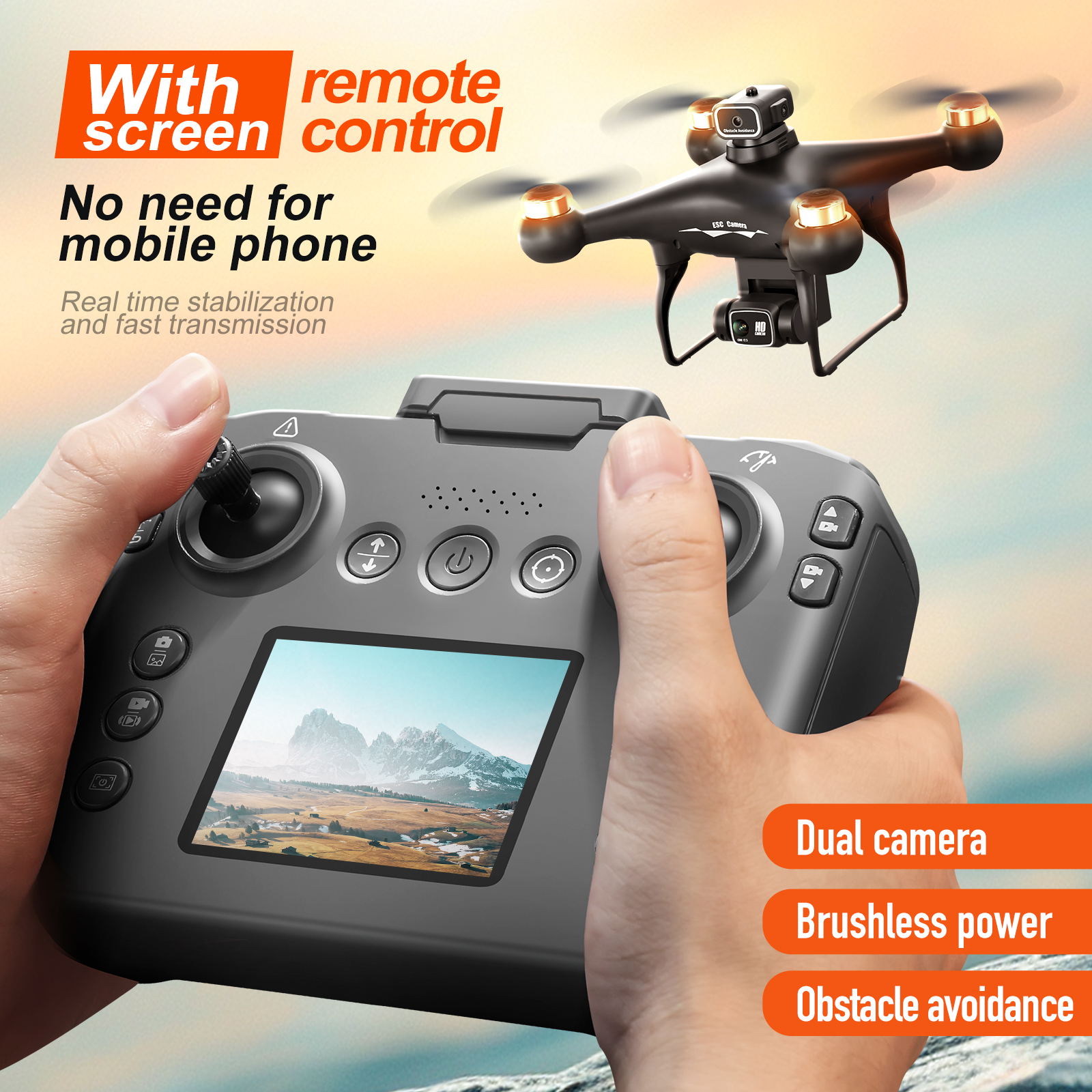 S116 MAXupgraded large-screen  – Drone Rc S116 recenzja i cena