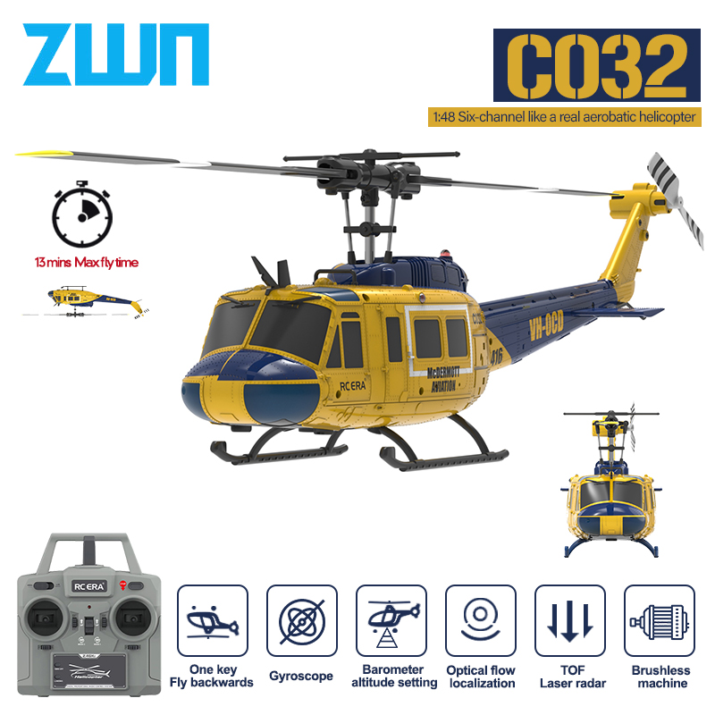 C032 RC Helicopter 2.4G 6-Aixs – Drone Shahed Rc recenzja i cena