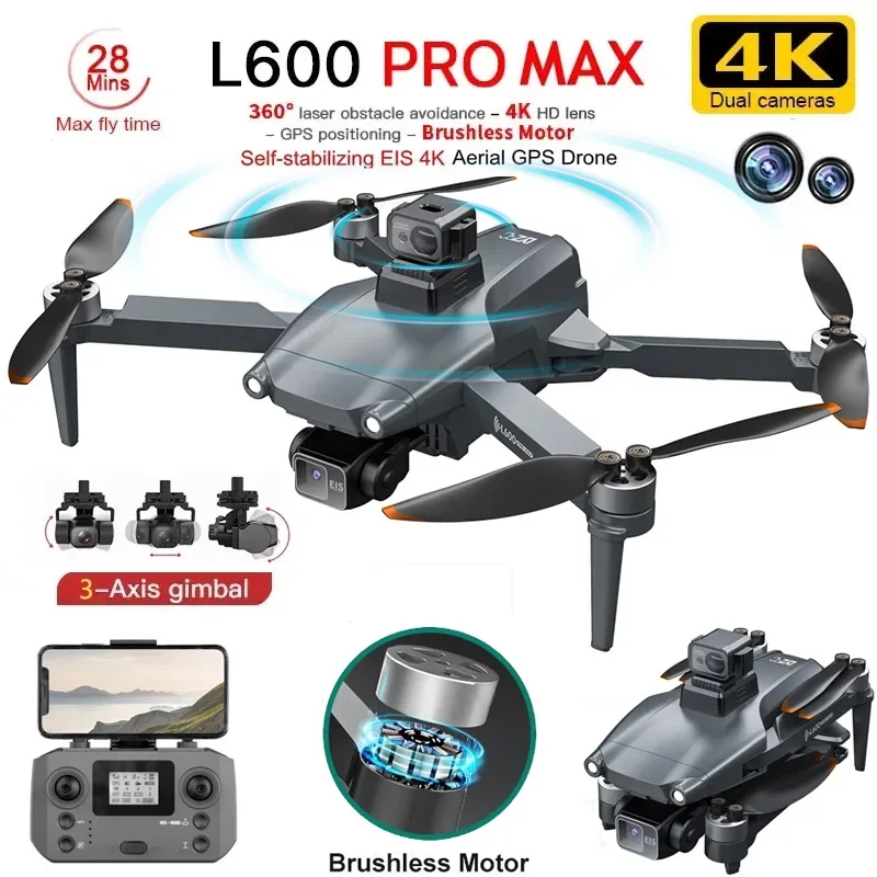 L600 PRO MAX GPS Drone Profess – Drone Rc Helicopter With Camera recenzja i cena