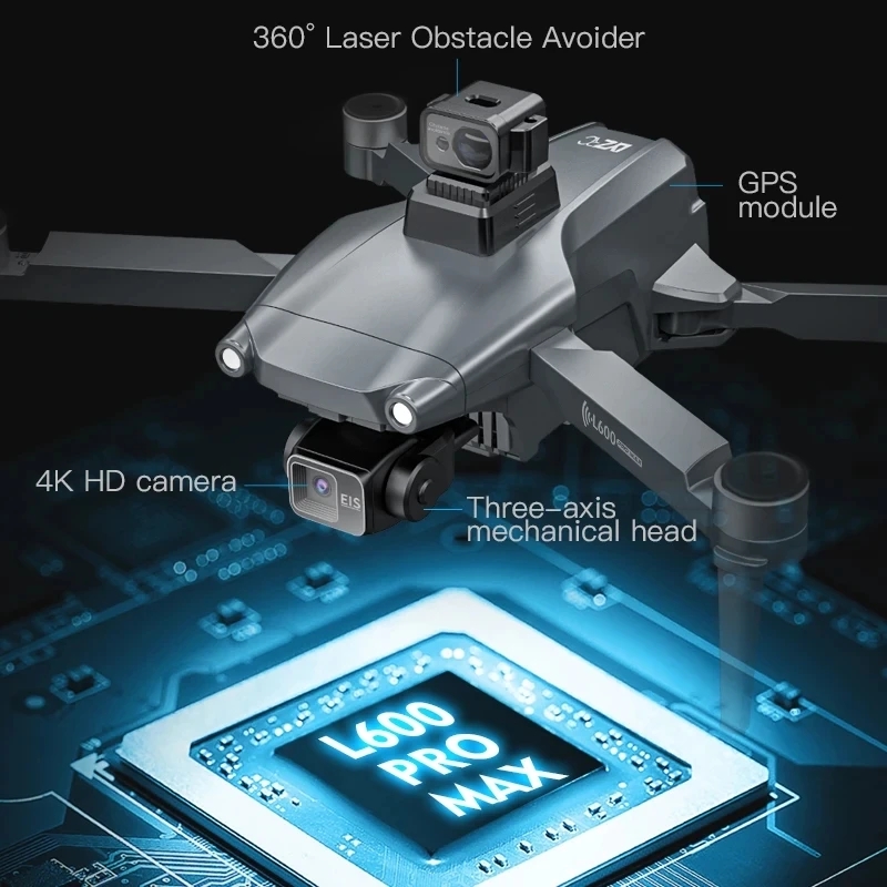 L600 PRO MAX GPS Drone Profess – Drone Rc Helicopter With Camera recenzja i cena
