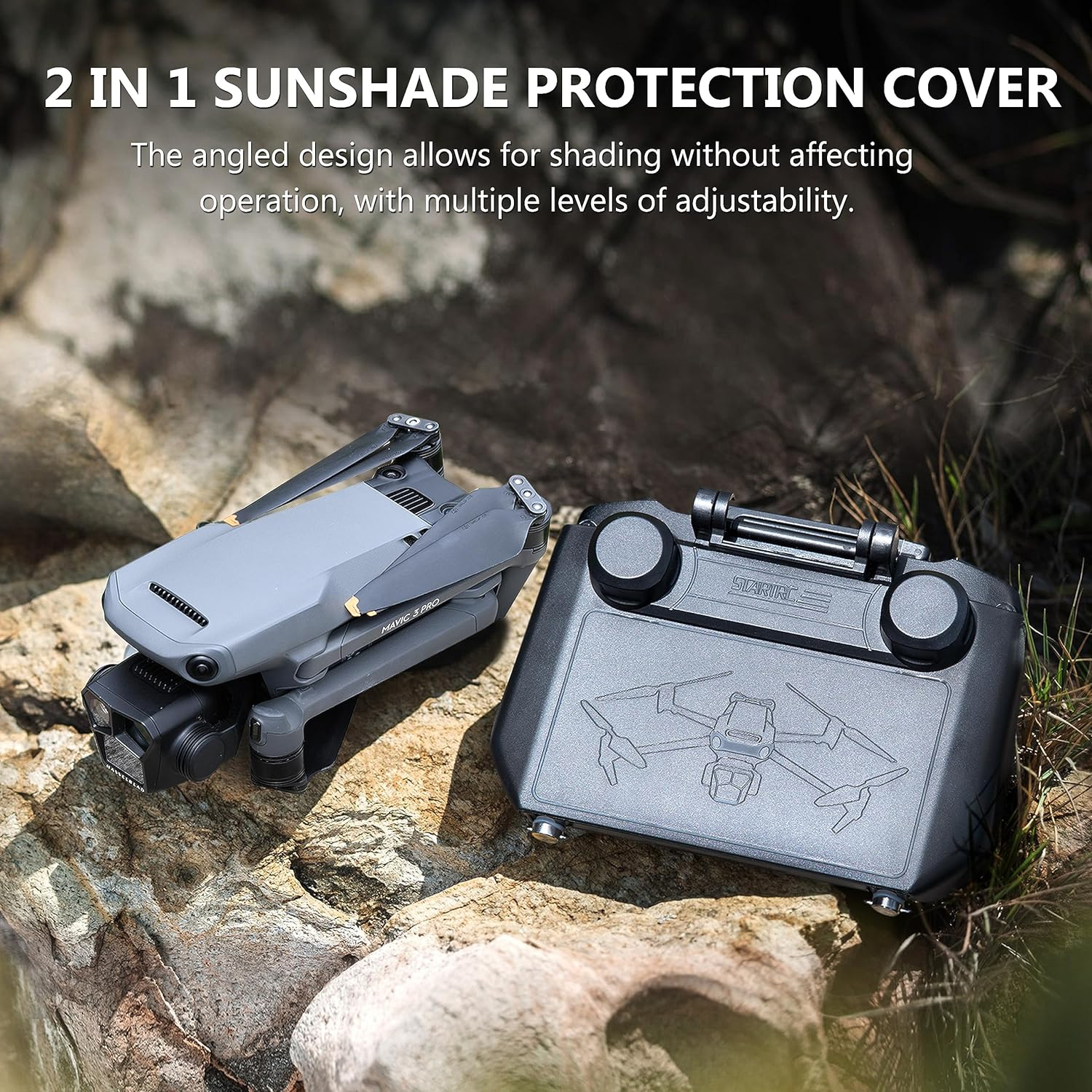 2-in-1 Sun Hood & Joystick Cov – Drone Rc Cover recenzja i cena