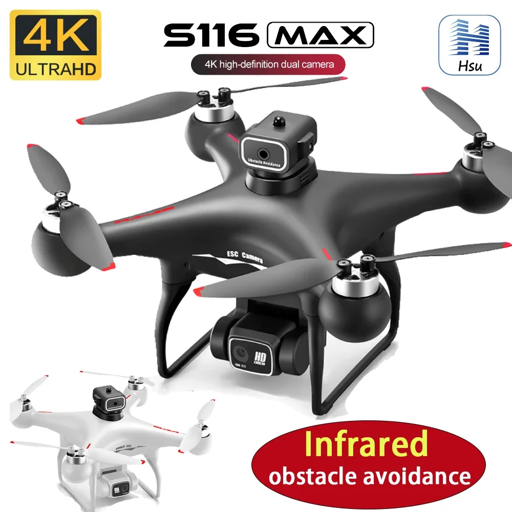 S116 MAX Drone 4K ESC HD Camer – Drone Rc S116 recenzja i cena