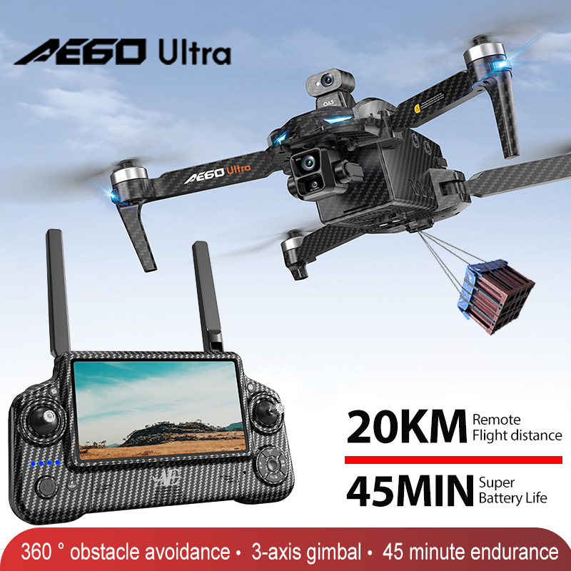 AE60 GPS Drone Professional 8K – Drone Rc Helicopter With Camera recenzja i cena
