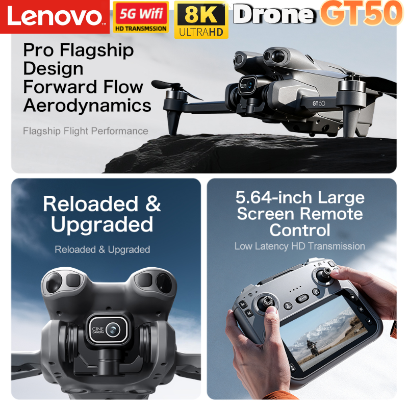Lenovo Drone 8K Camera GT8 GT5 – Drone Gt8 Rc recenzja i cena