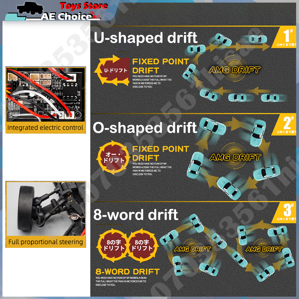 LDRC LD1804 RC Drift Car 1/18  – Drone Shahed Rc recenzja i cena