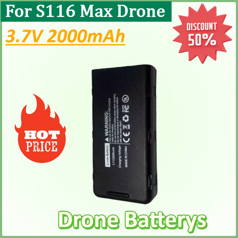 New S116 3.7V 2000mAh Intellig – Drone Rc S116 recenzja i cena