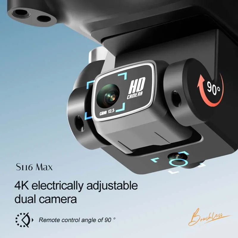 S116 MAX Elf Drone Professiona – Drone Rc S116 recenzja i cena
