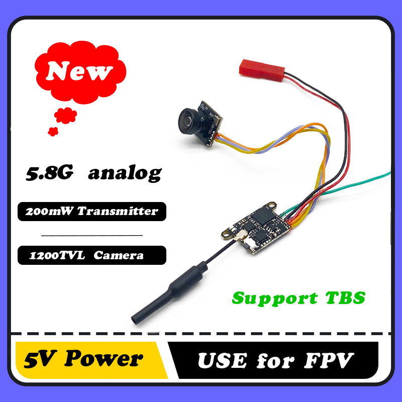 SLONWAKE 5.8G 1200TVL FPV Came – Drone Rc Mini recenzja i cena