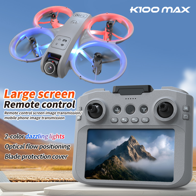 Hot sell K100 Max Mini RC Dron – Drone Top Rc recenzja i cena