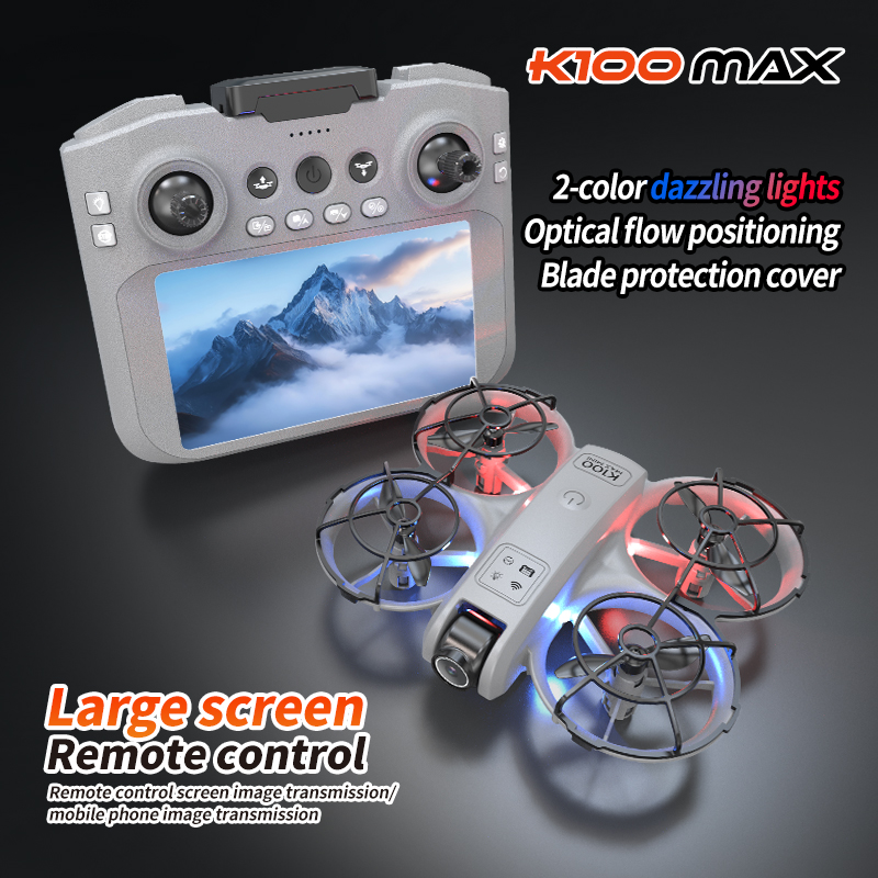 Hot sell K100 Max Mini RC Dron – Drone Top Rc recenzja i cena
