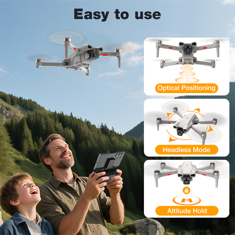 2026 Hot L017 Pro Drone Brushl – Drone Rc Helicopter With Camera recenzja i cena