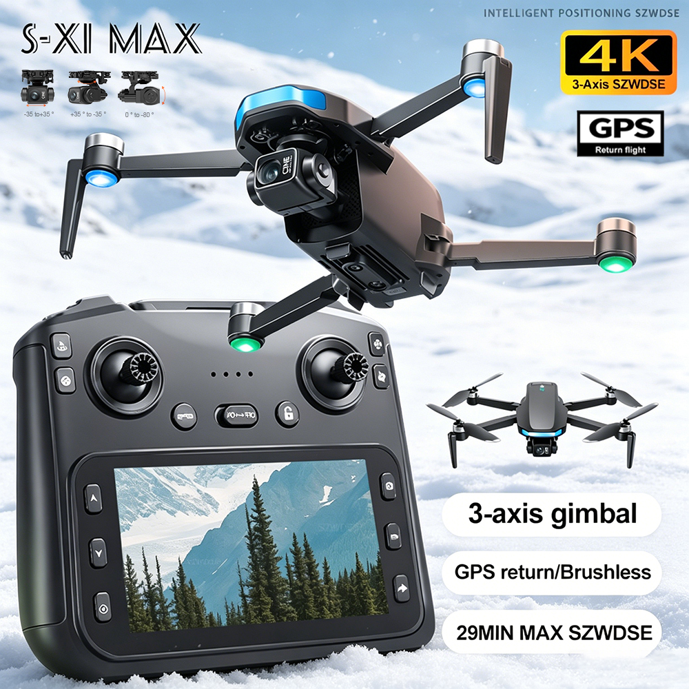New S-X1 MAX Drone GPS 8K Prof – Drone Rc Holder recenzja i cena