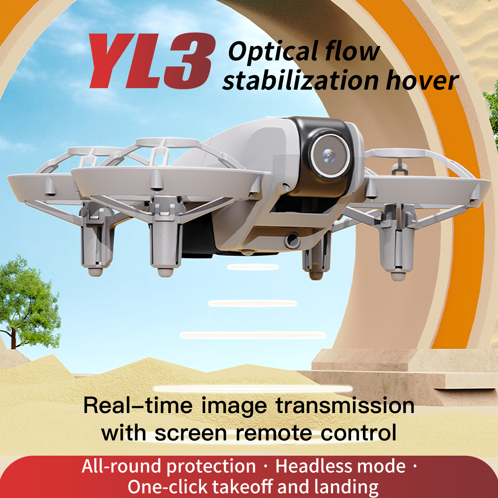 Optical Flow YT YL3 Mini Drone – Drone Rc Yl3 recenzja i cena