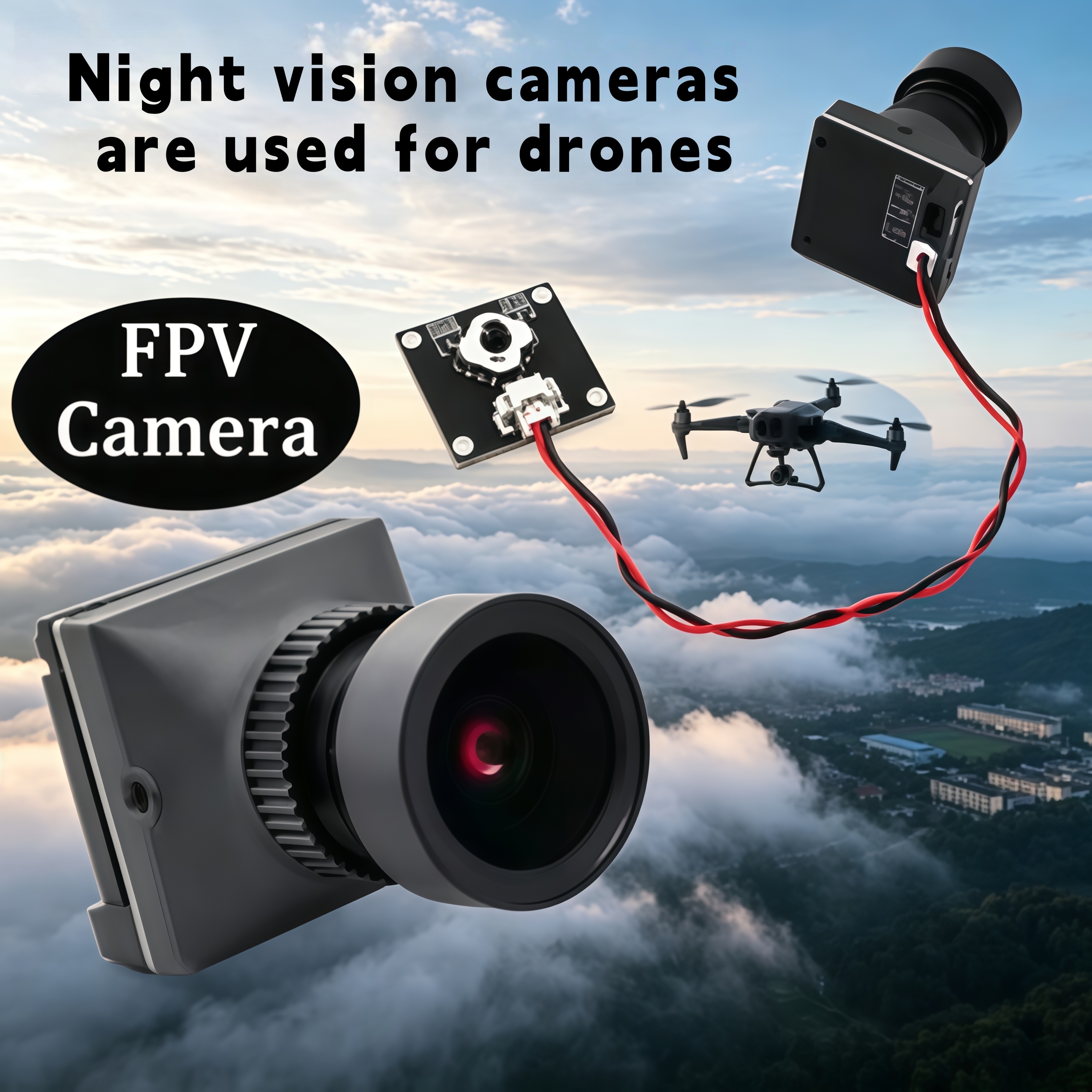 1500TVL HD CADDX Snail FPV Cam – Fpv Drone Camera recenzja i cena