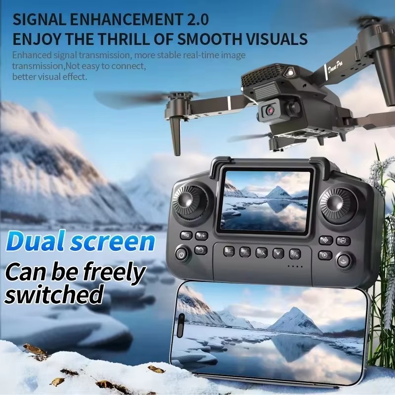 E88 Pro New Upgraded Drone 4K  – Drone Rc E88 Pro recenzja i cena