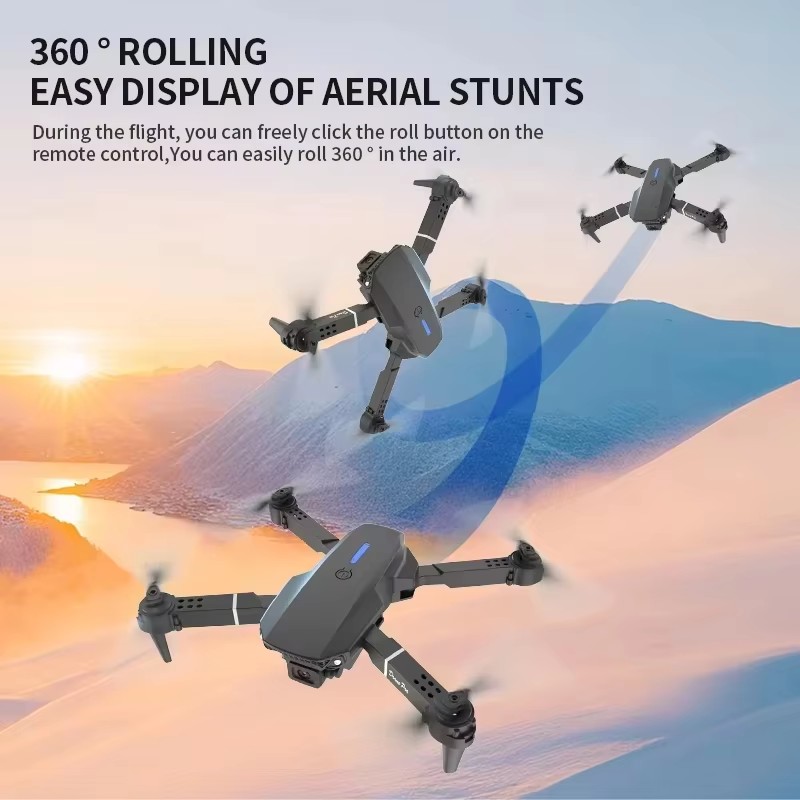 E88 Pro New Upgraded Drone 4K  – Drone Rc E88 Pro recenzja i cena