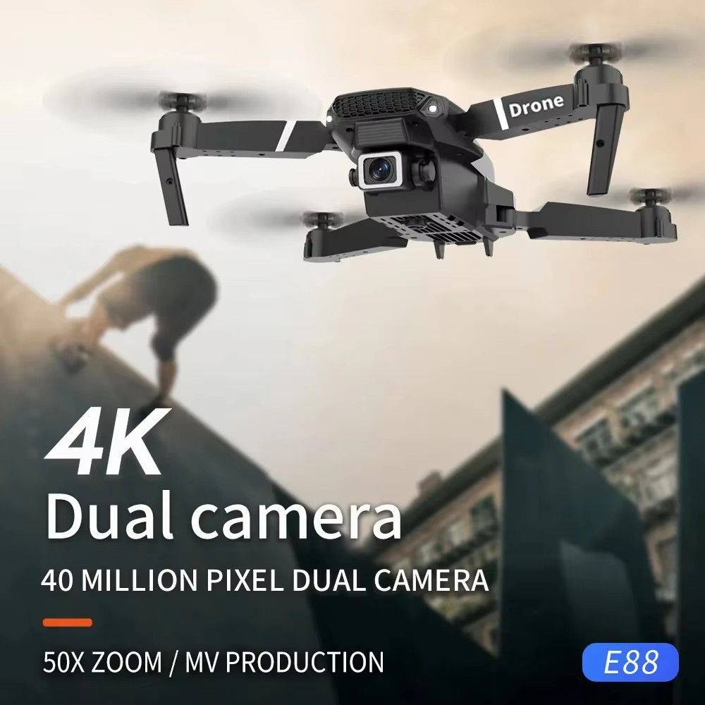E88 Pro New Upgraded Drone 4K  – Drone Rc E88 Pro recenzja i cena