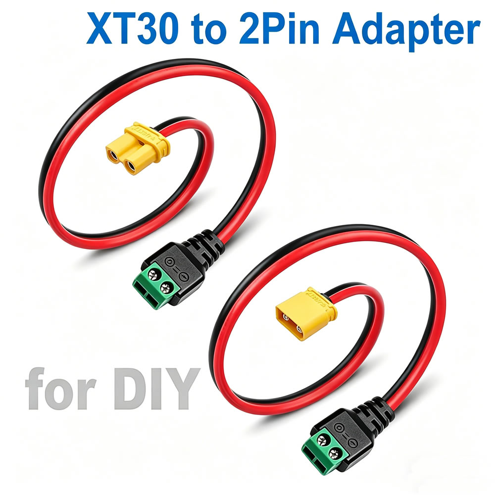 XT30 to 2 Pin Solderless Termi – Drone Rc Car Hybrid recenzja i cena