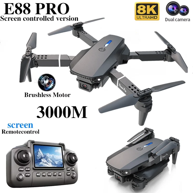 E88 PRO Drone with screen 4K H – Drone Rc E88 Pro recenzja i cena